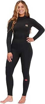 Amazon.com: Billabong Womens 4/3mm Synergy Back Zip Fullsuit